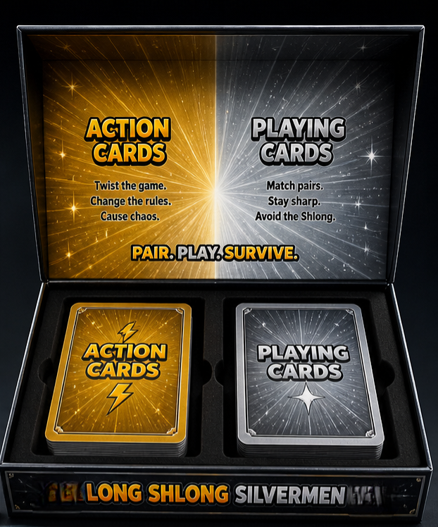 Long Shlong Silverman™- Card Game(Coming Soon)
